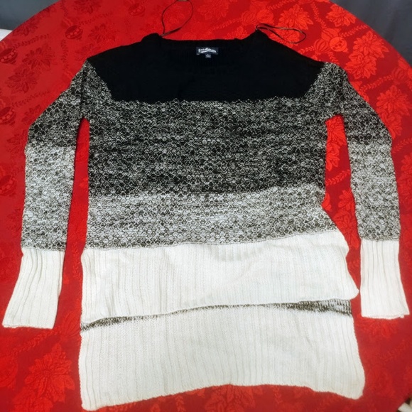 Freshman 1996 Marled Stripe Pullover Sweater - Picture 3 of 6